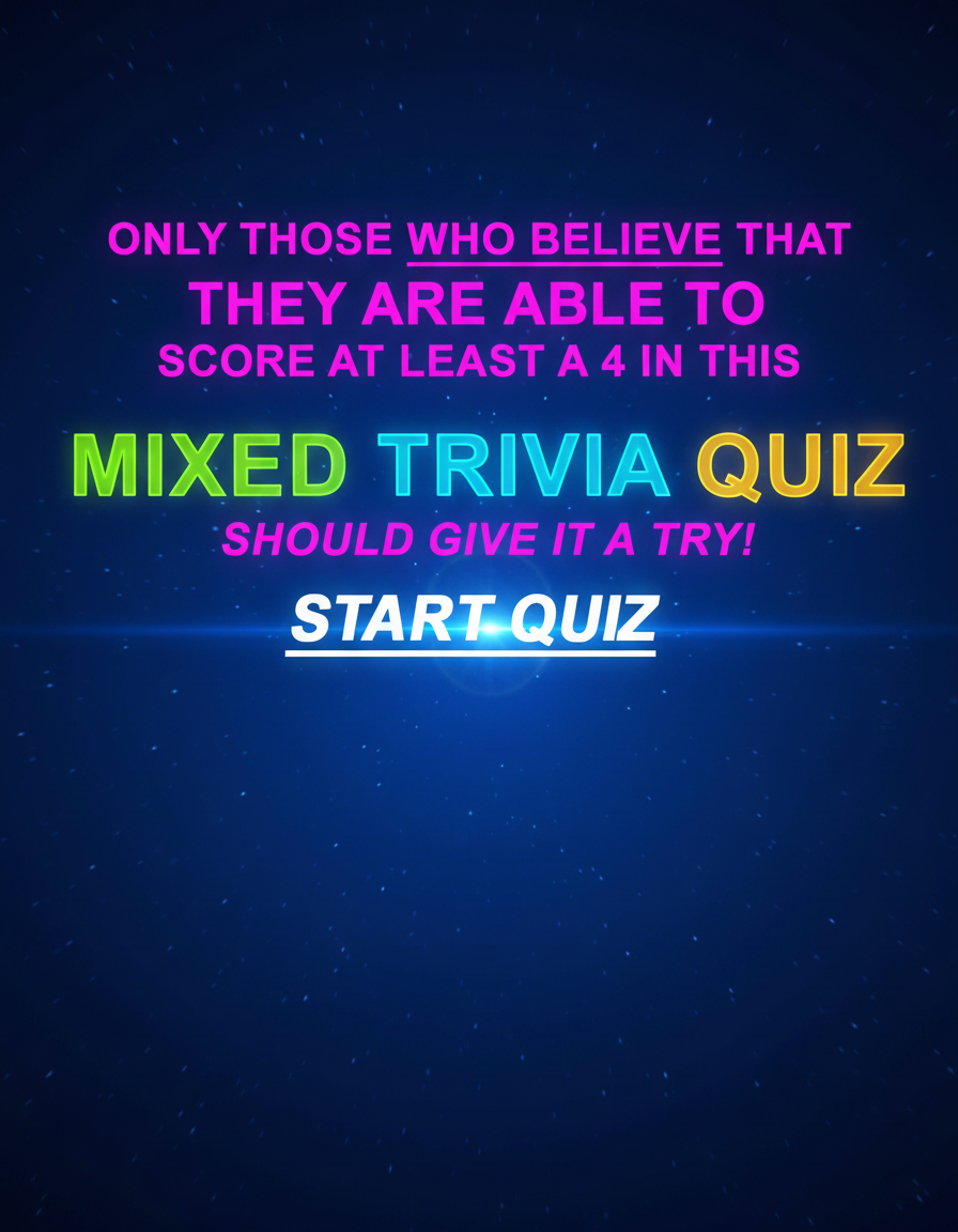 Mixed Trivia Quiz