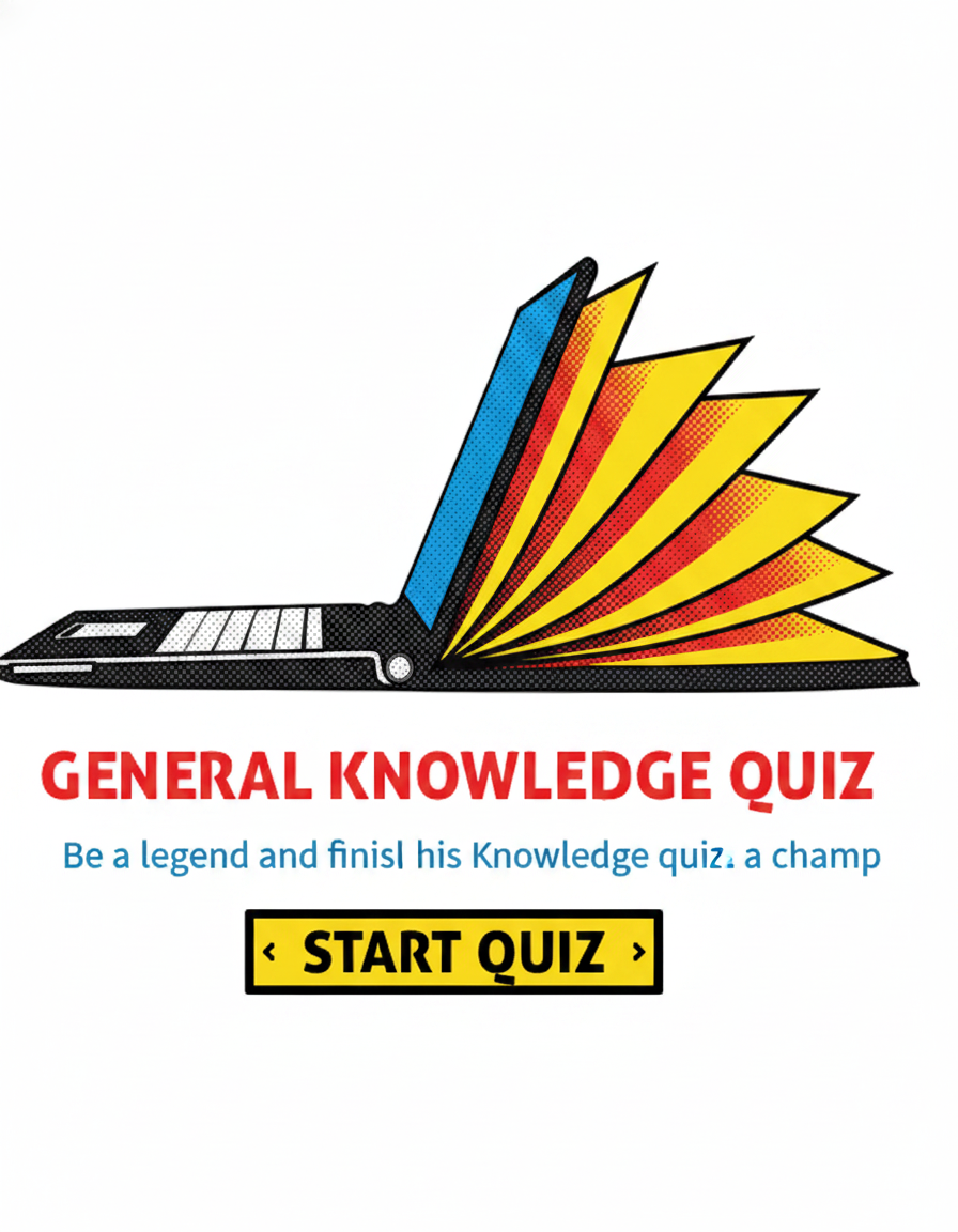 Be a legend and finish this general knowledge quiz like a champ.